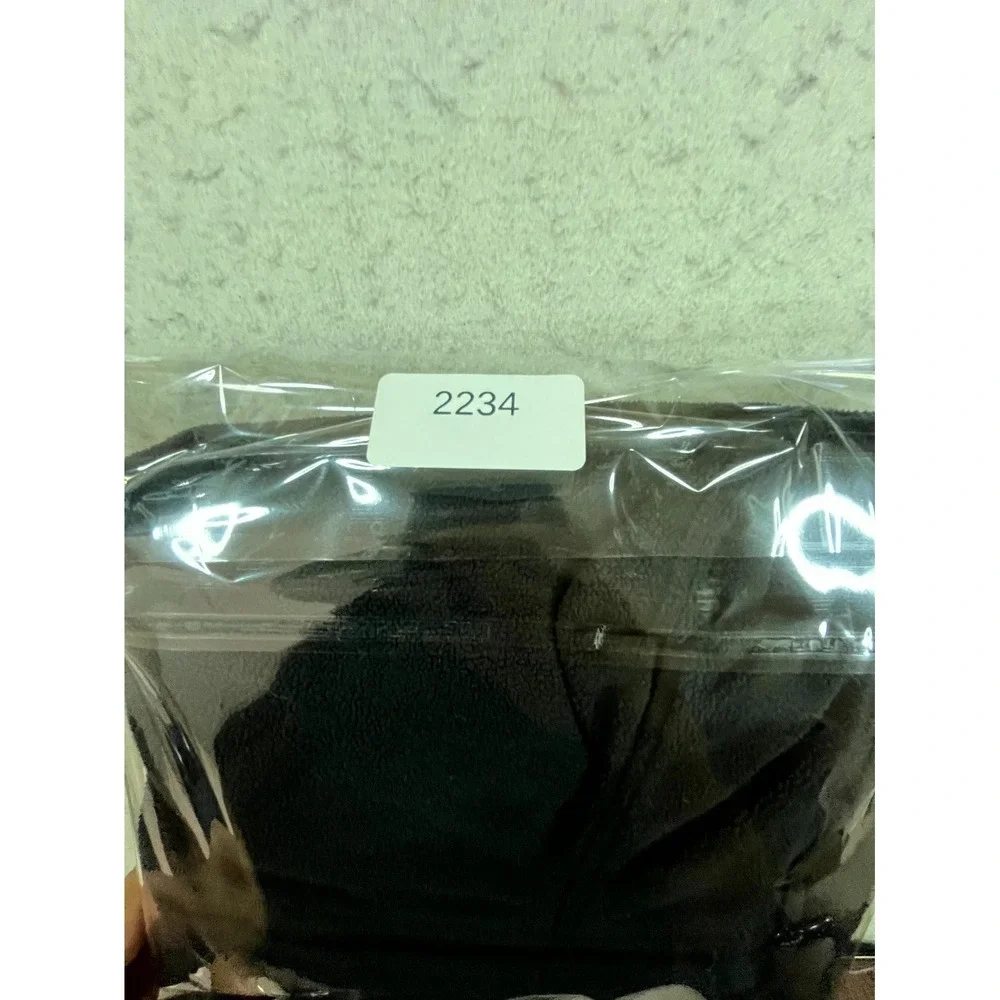The North Face Never Stop Exploring Glacier Fleece Jacket Mens XL Black 1/4 Zip - Picture 9 of 9